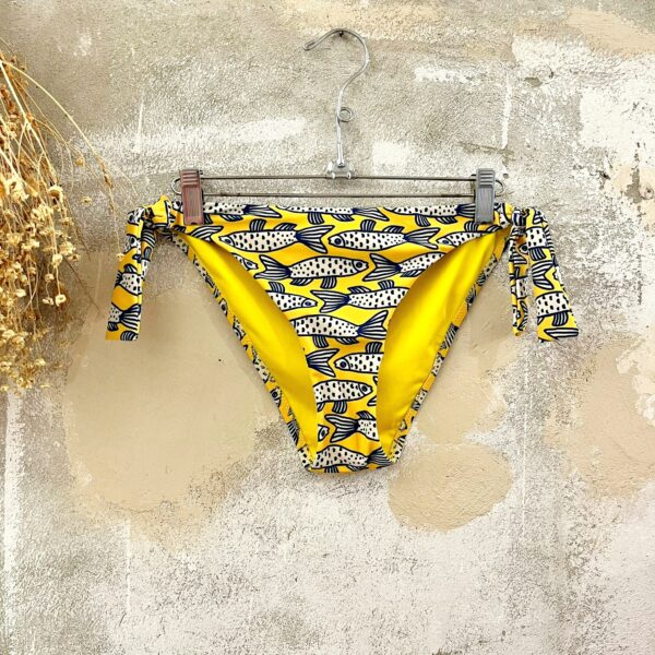 Bikini Slip Giallo con Stampa Pesci Compania Fantastica - immagine 3